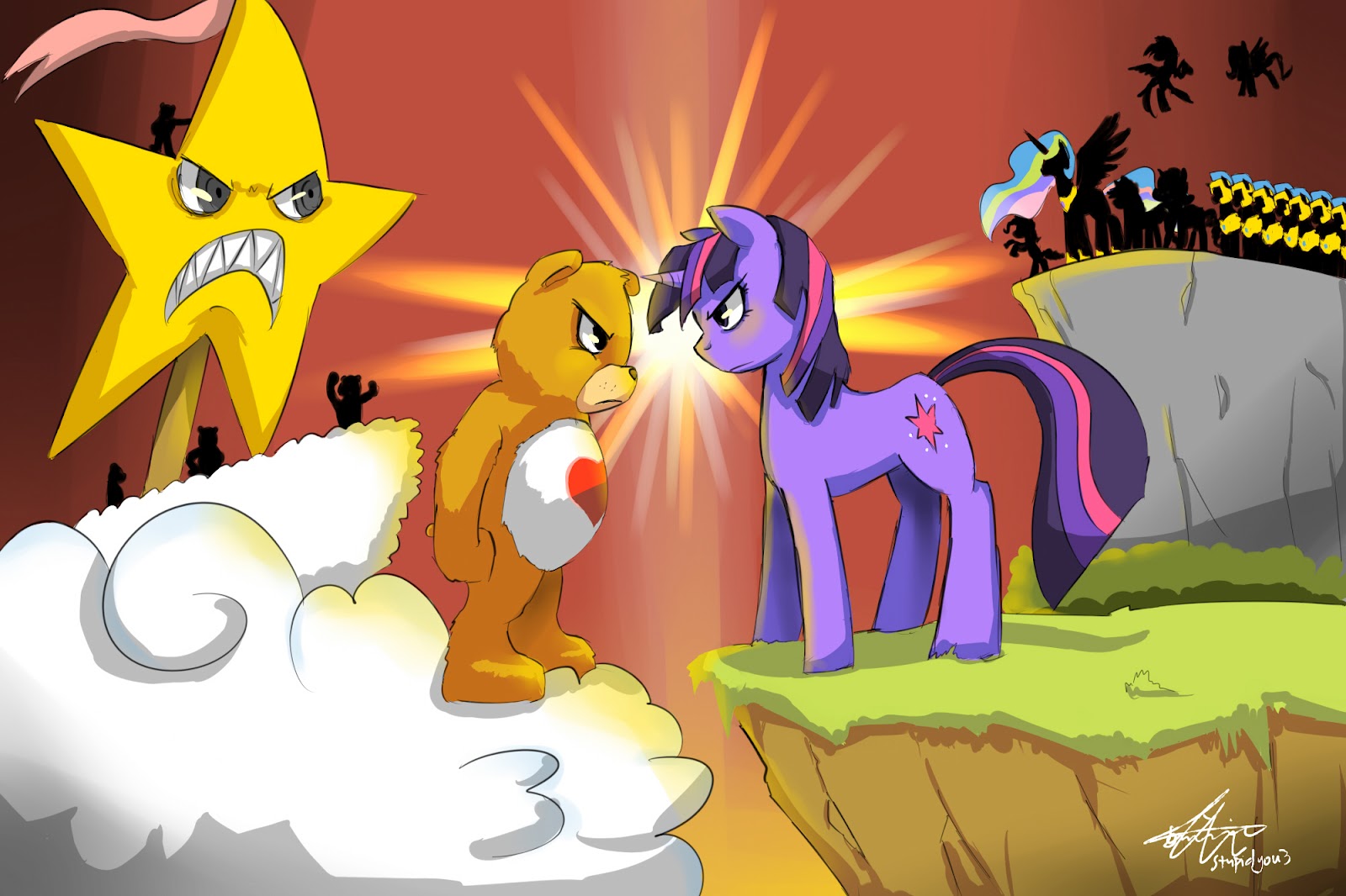 Care Bears vs. My Little Ponies