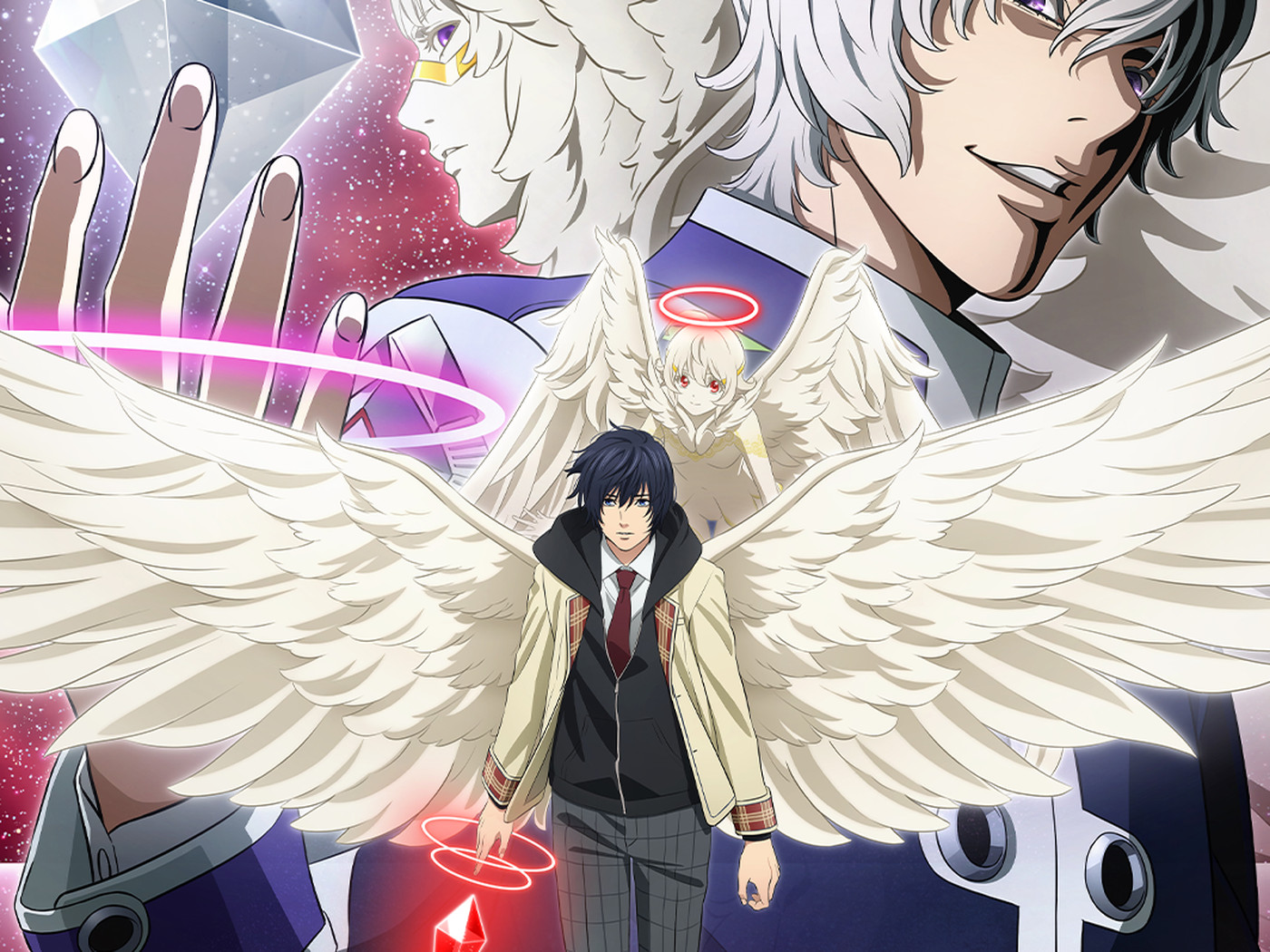 Are you guys ready for the first episode of platinum end anime ? 