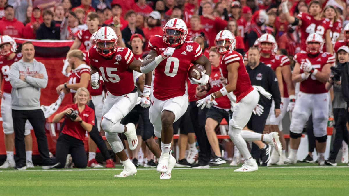 Will the Huskers have more yards rushing or passing this weekend against Michigan?