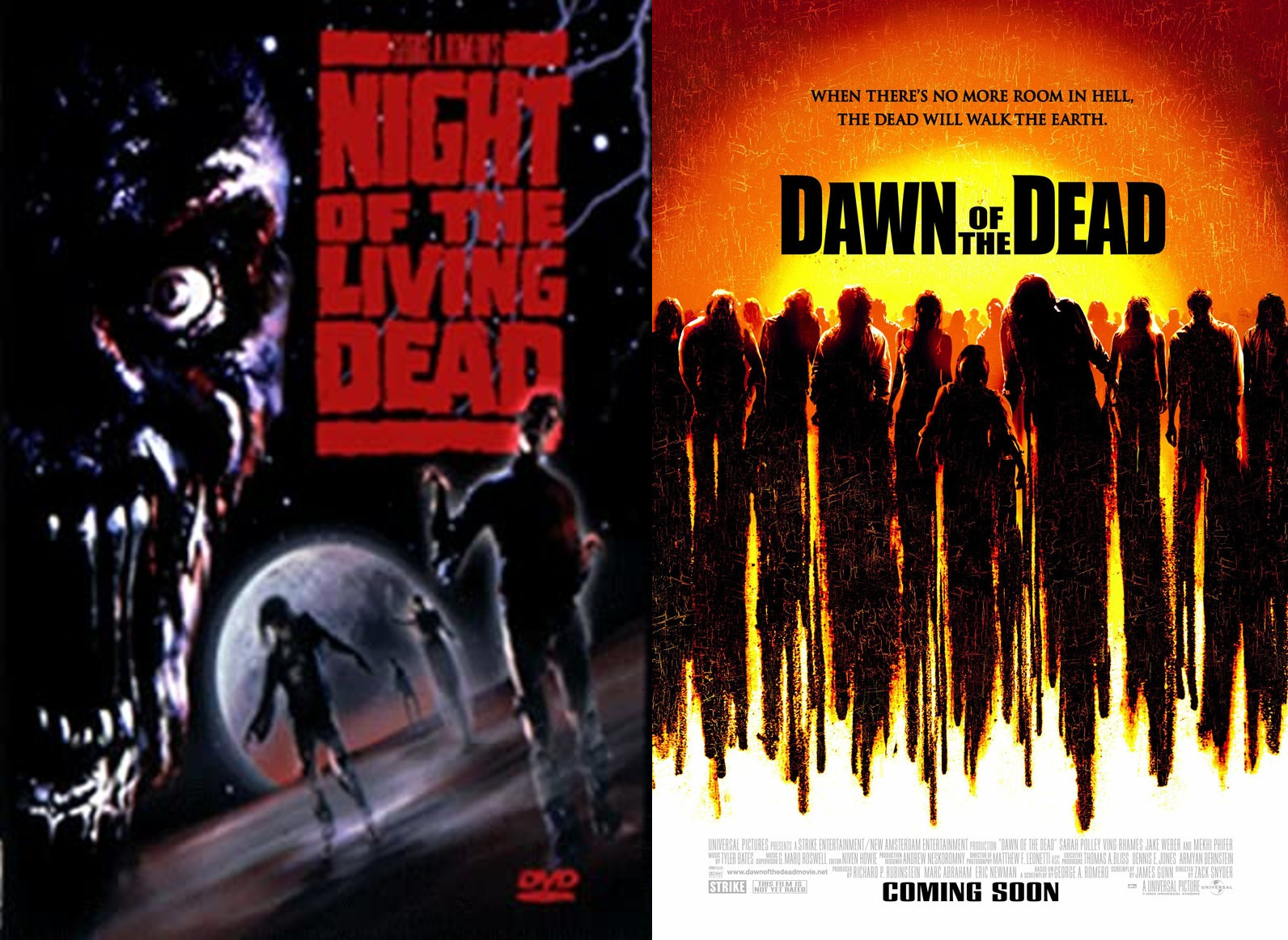 Which is better remake, Night of the Living Dead (1990) or Dawn of the Dead (2004)?