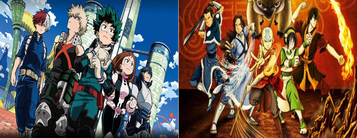 what team would win the fight MHA main students vs avatar the last airbender Ang gang