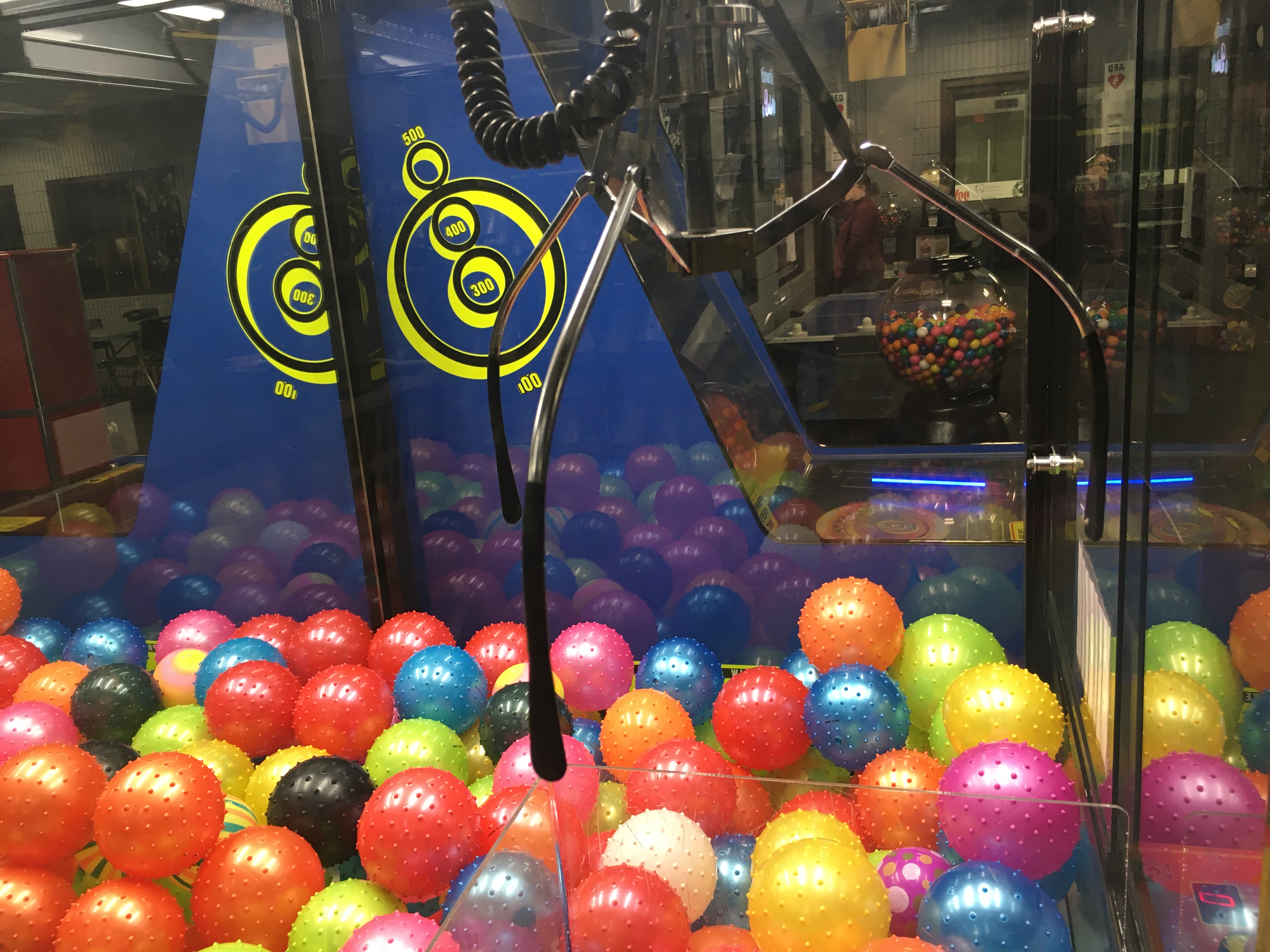 Do you know anyone who ever had any success with the 'claw machine?'