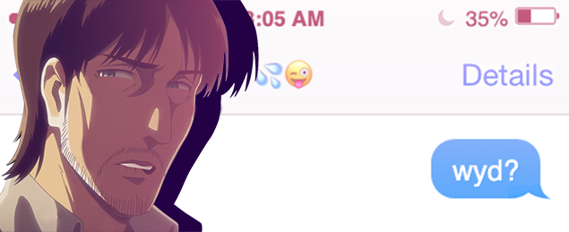 Who is getting that 3AM text from Grisha?
