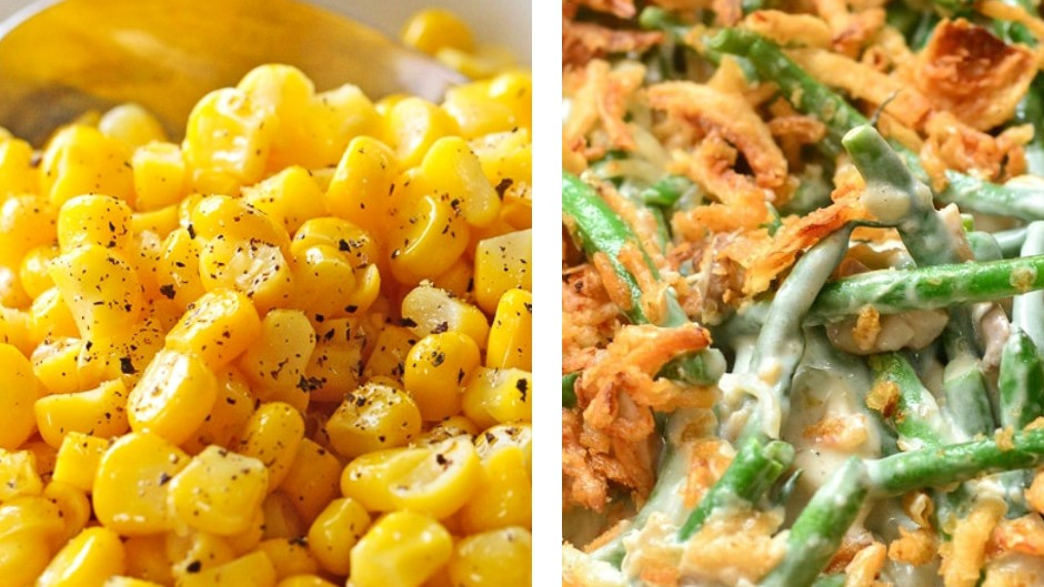 Only two weeks until Thanksgiving. Which vegetable do you want with your turkey dinner?