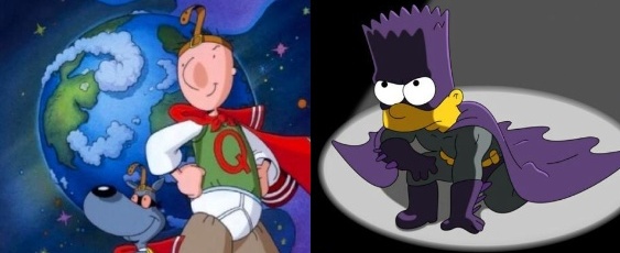 Which 90's cartoon alter ego is better? Quailman vs. Bartman