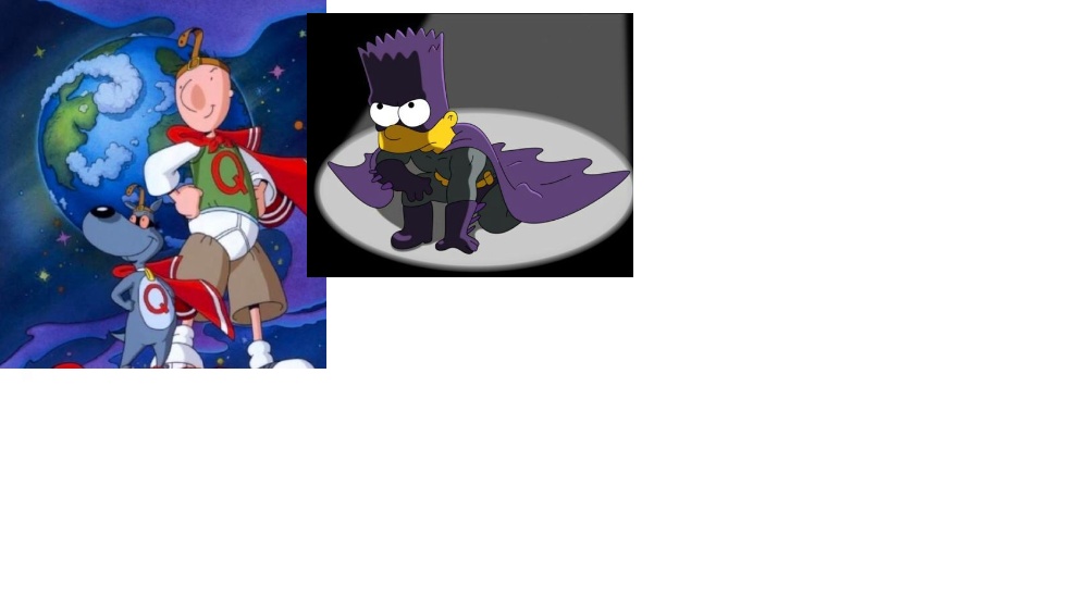 Which 90's cartoon alter ego is better? Quailman vs. Bartman
