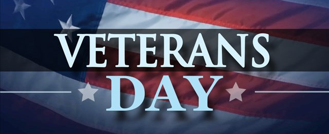 Did you do anything special to mark Veterans Day?