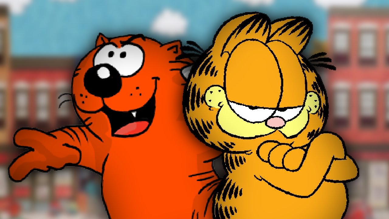 Orange cat showdown: Heathcliff vs. Garfield