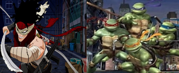 who would win a fight to the death Stain or Ninja Turtles 