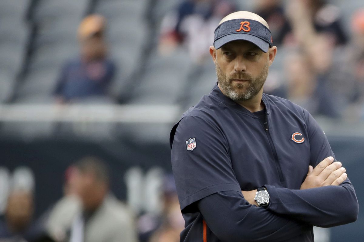 How much longer does Matt Nagy have with the bears?