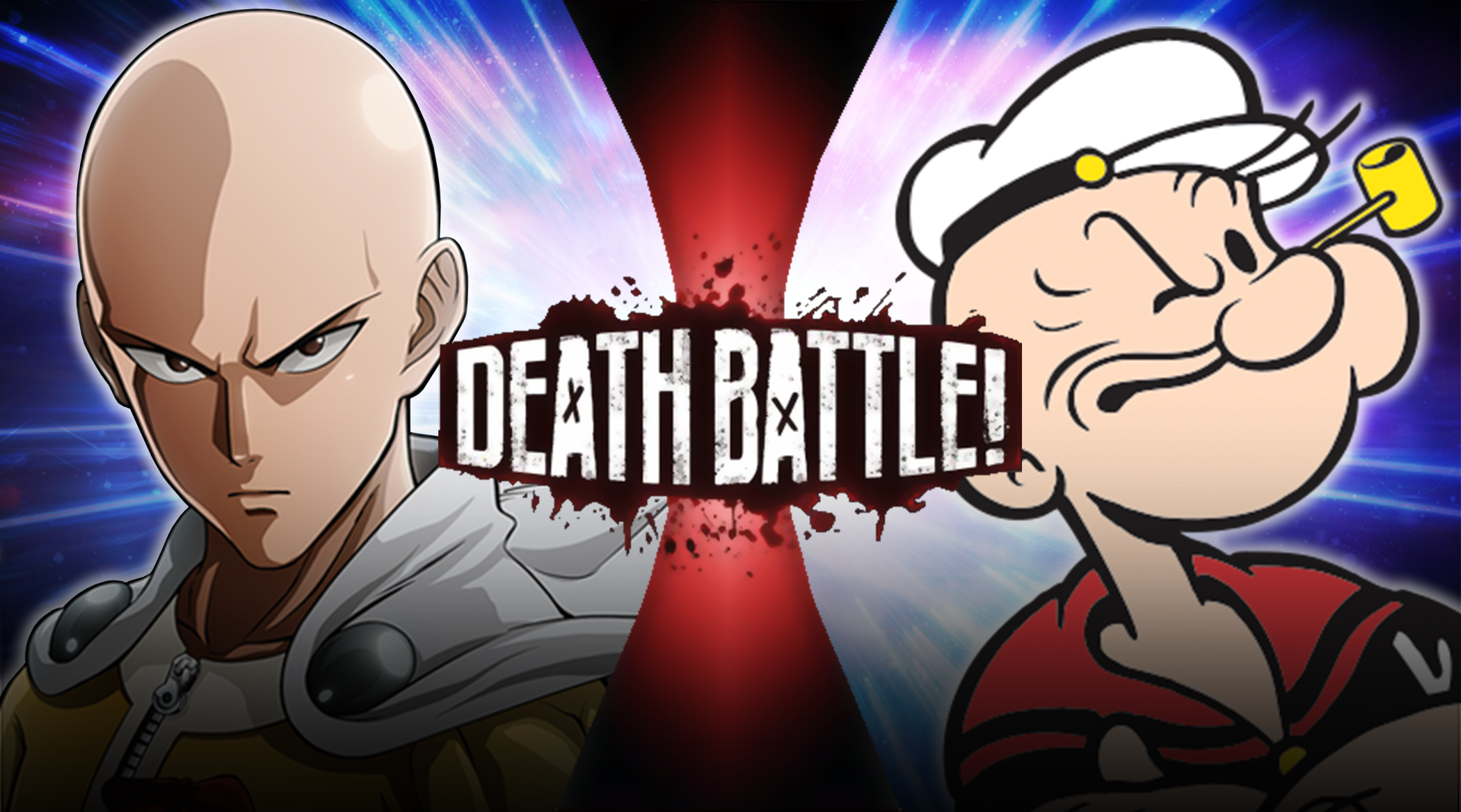 The next death battle is Saitama VS Popeye , lol who you think is getting the W ?