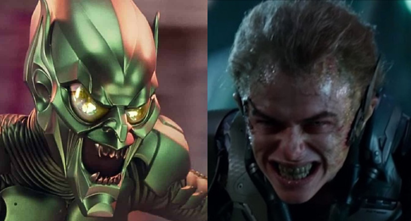 Which live-action Green Goblin looked worse, Dafoe's or DeHaan's? 