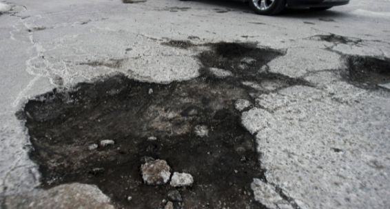 Have you ever had a car damaged by a pothole?