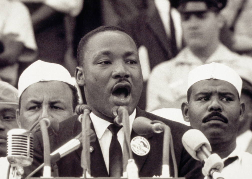How would you rate the status of Martin Luther King Jr.'s dream?