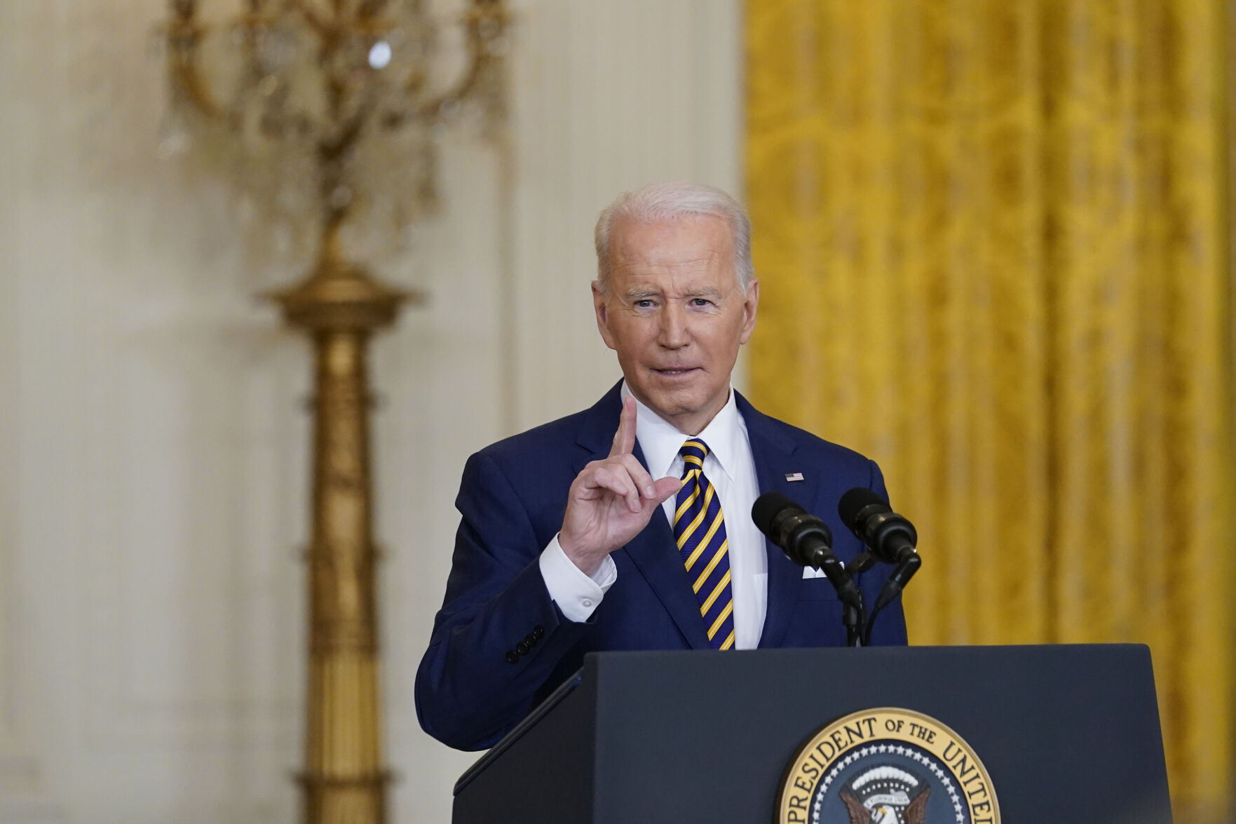 How would you grade President Joe Biden's first year in office?