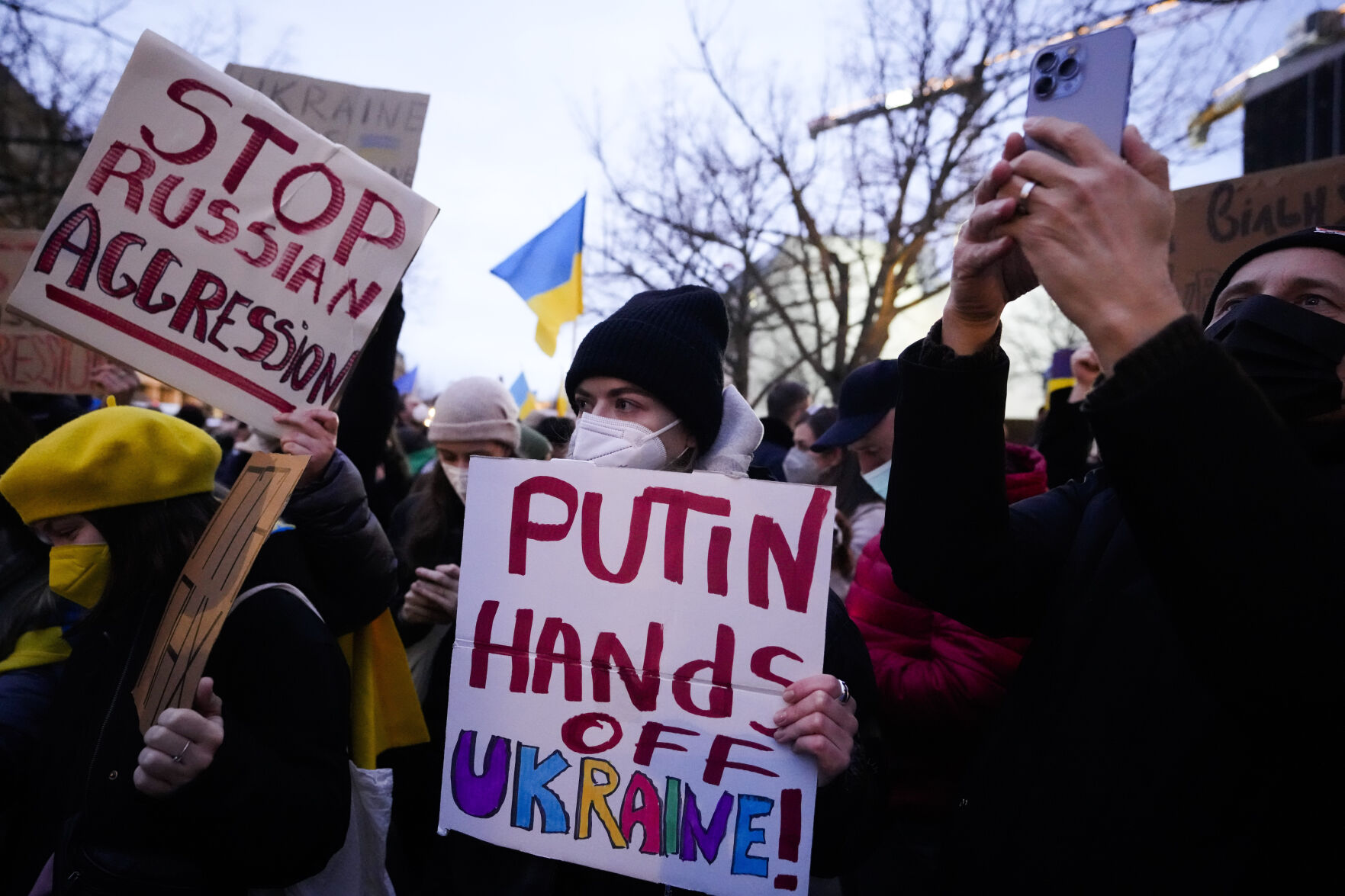 Do you think sanctions are enough to change Putin's behavior on Ukraine?