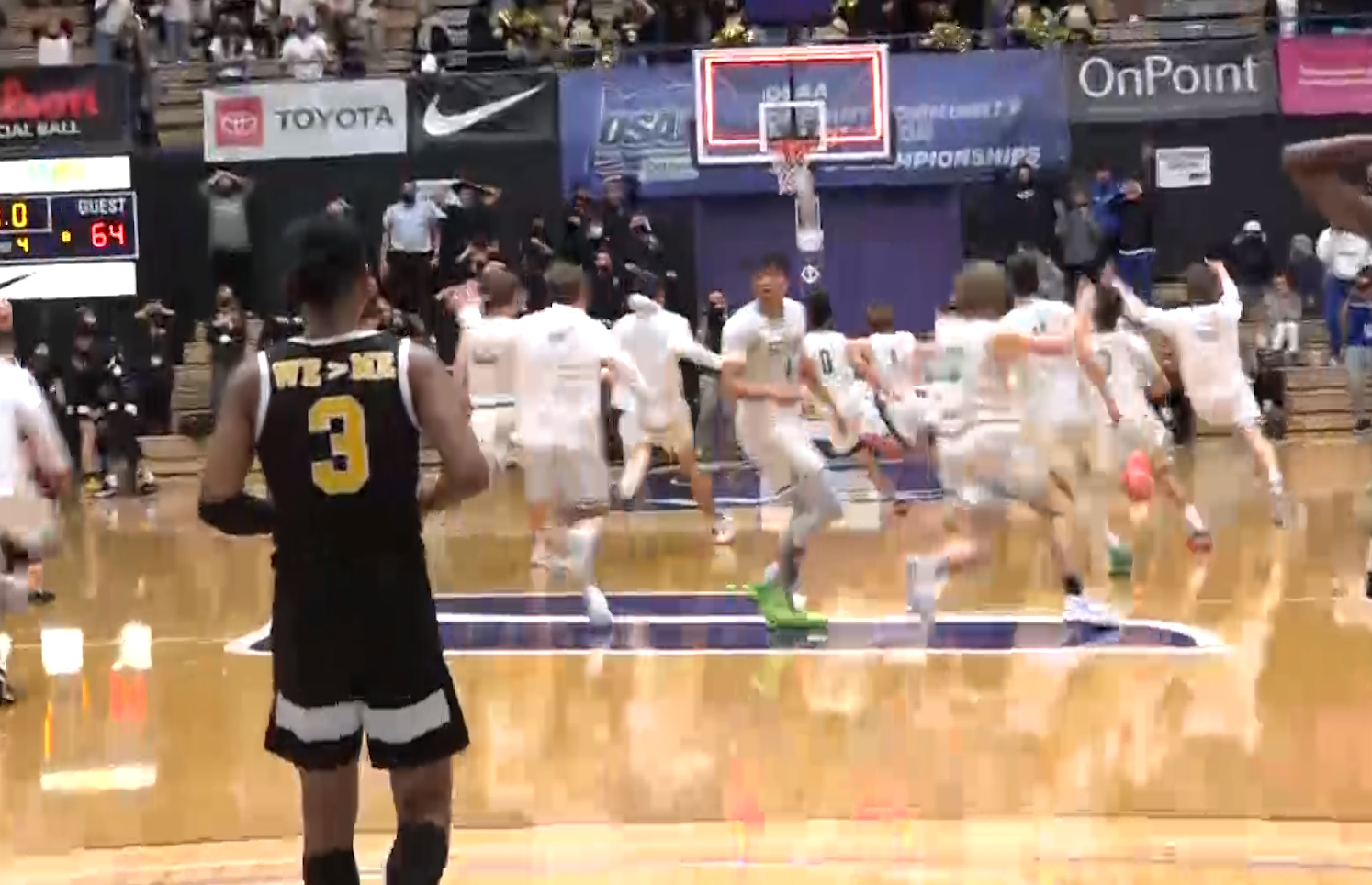 Which team are you rooting for to win the state basketball championship?