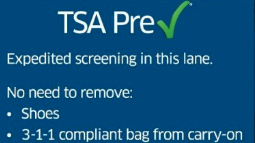 Are you a member or plan to enroll in TSA's pre-check?