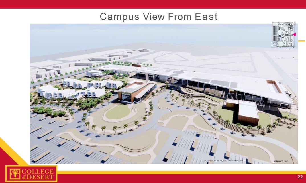 Do you think think the Palm Springs COD campus will be built in 5 years?