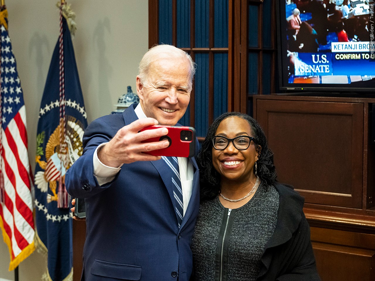 Are you happy to see Ketanji Brown Jackson be confirmed to the Supreme Court?