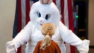 Think back to when you were a child. Were Easter bunnies charming or terrifying?