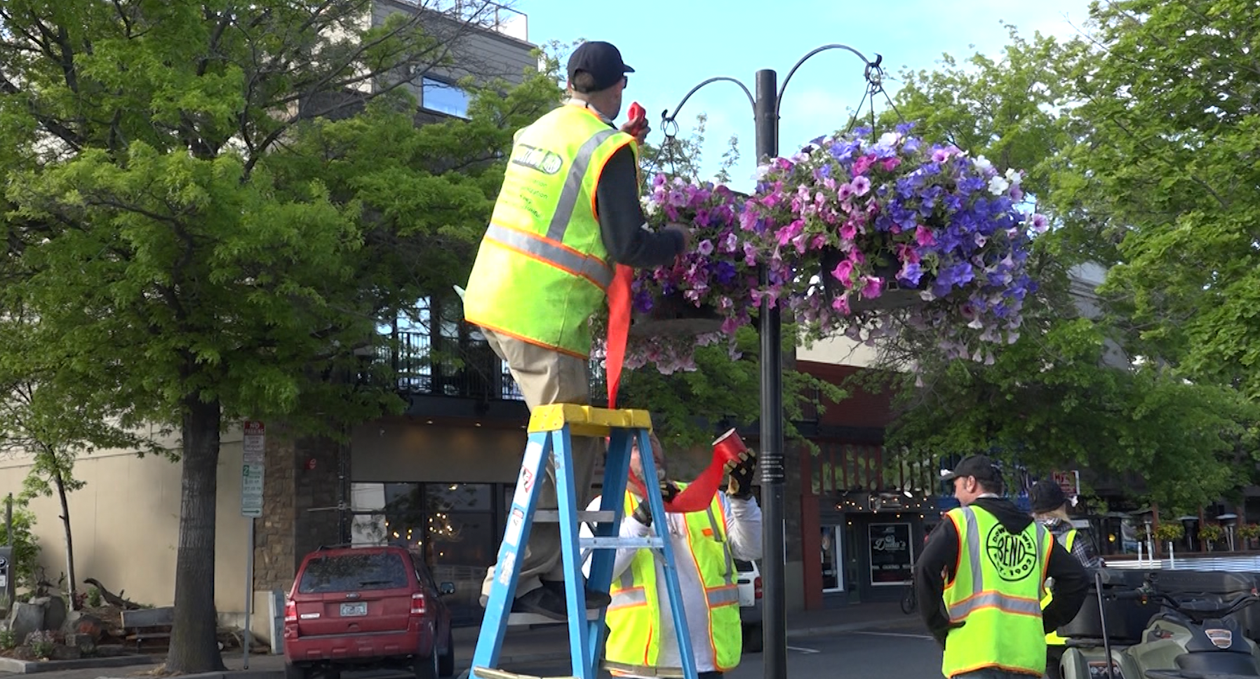 Would you give money/time to help beautify your downtown?