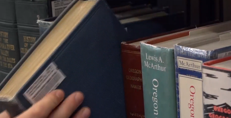 Do you go in person to the library or check out items online?