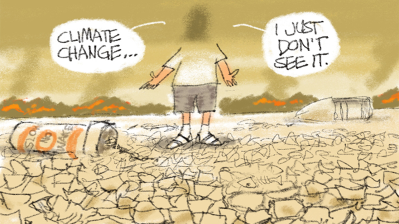 To you, does the extreme heat in Europe illustrate a need to do more about climate change?
