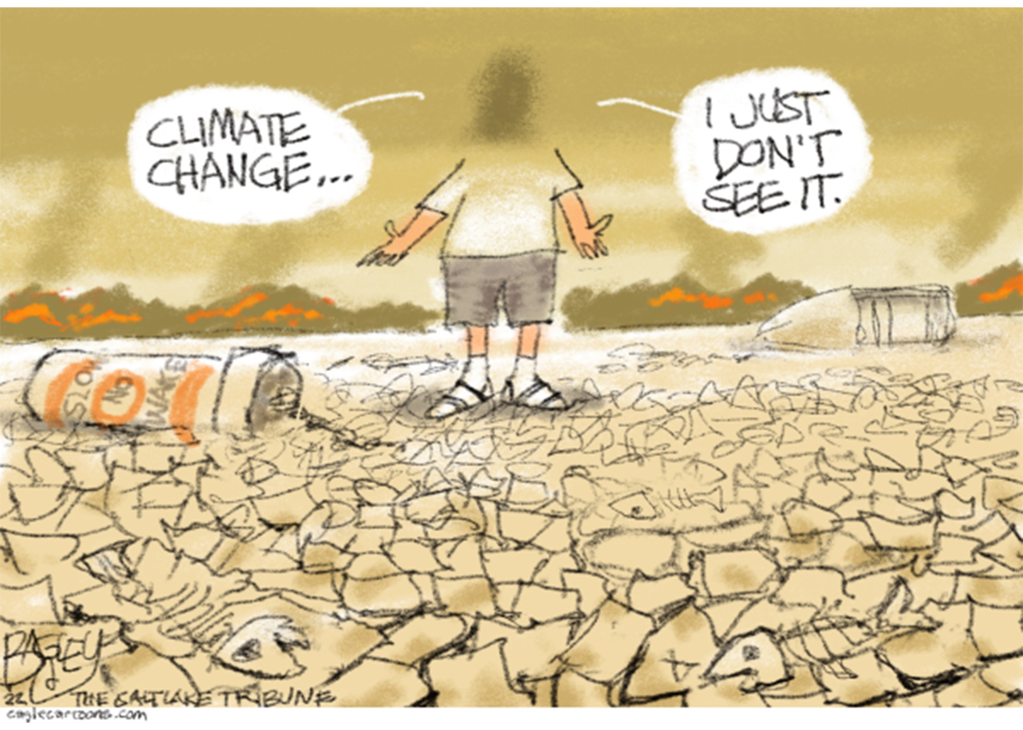 To you, does the extreme heat in Europe illustrate a need to do more about climate change?