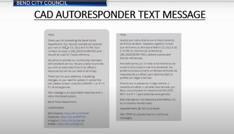 Do you think texts are a good way for law enforcement to communicate with the public?
