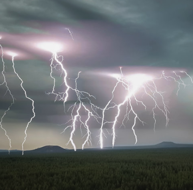 Does lightning scare you or excite you?
