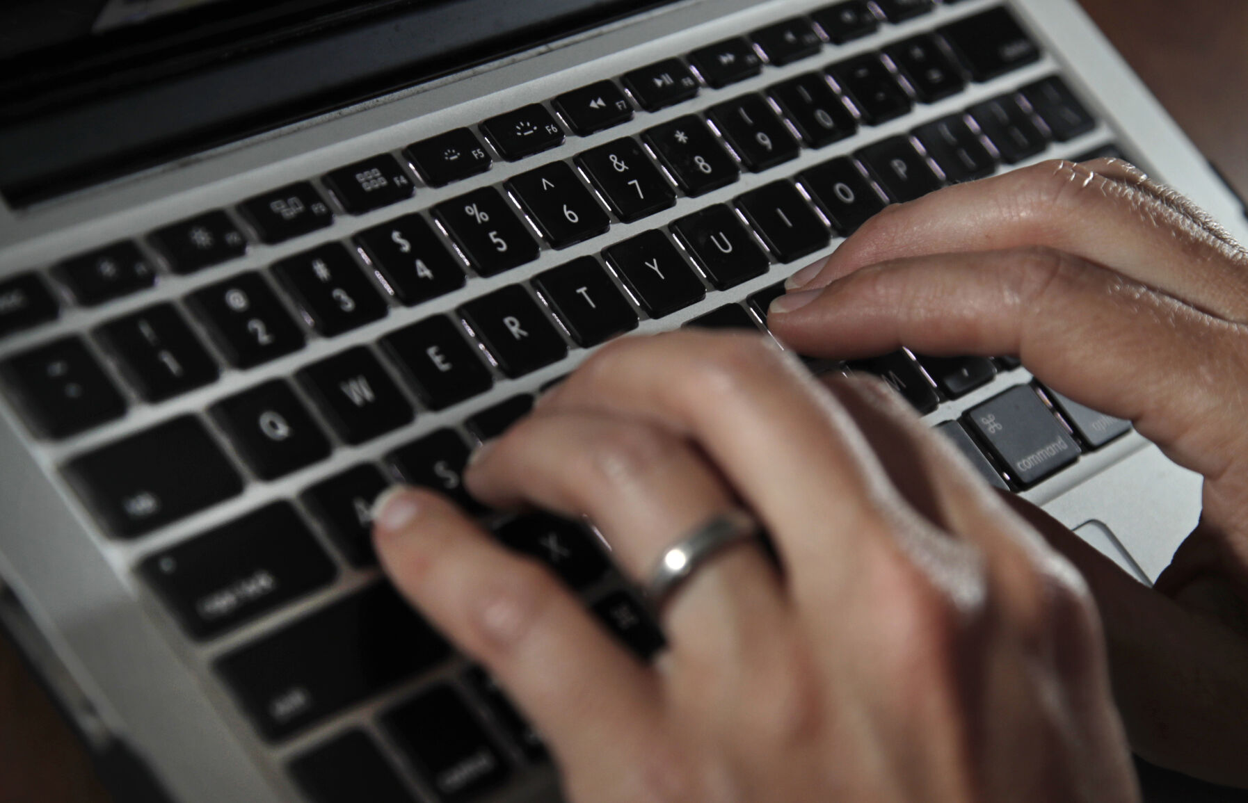 When someone tries to make a point by typing in all caps, what do you do?