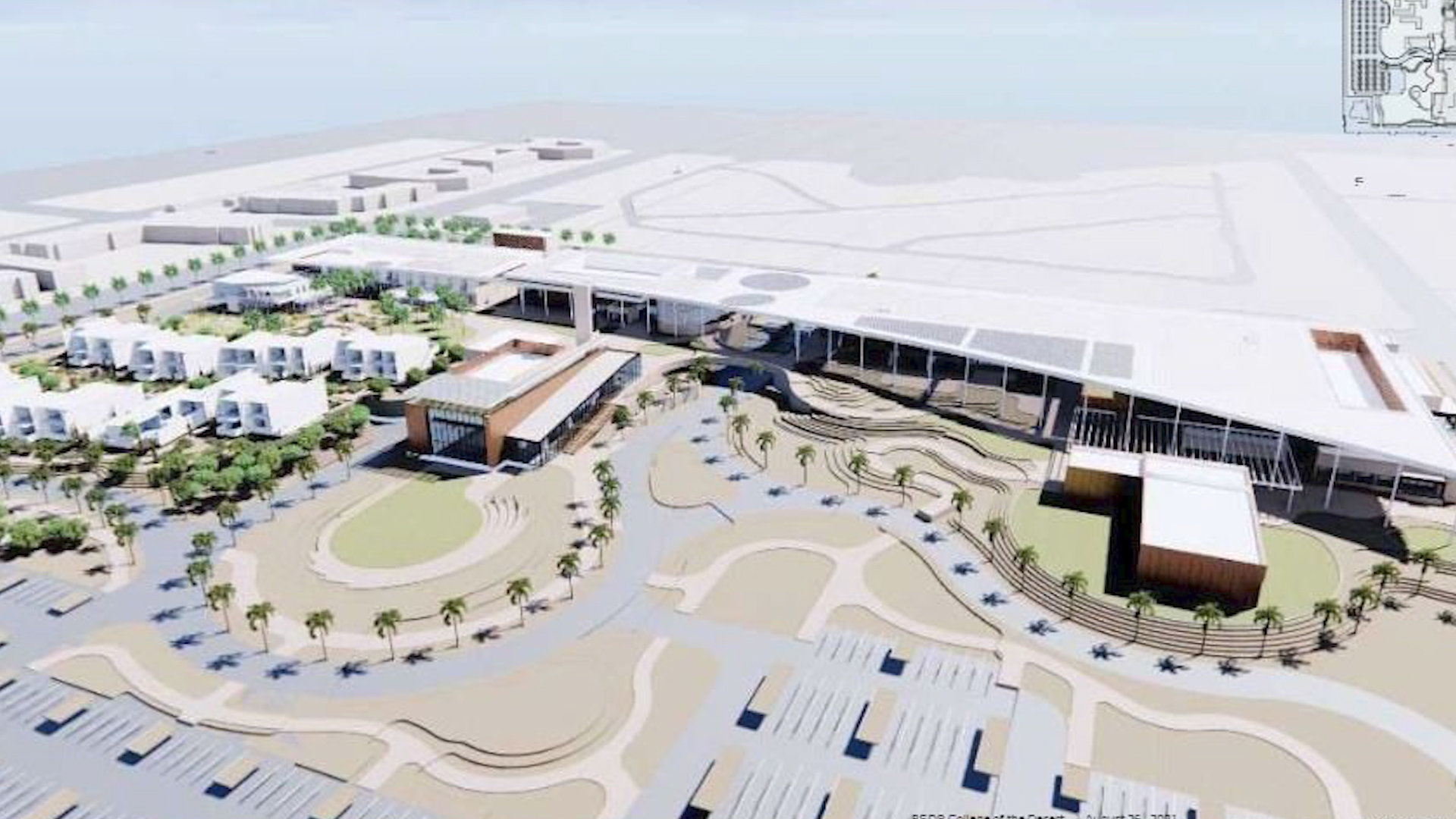 Do you have concerns about the COD campus plans in Palm Springs?