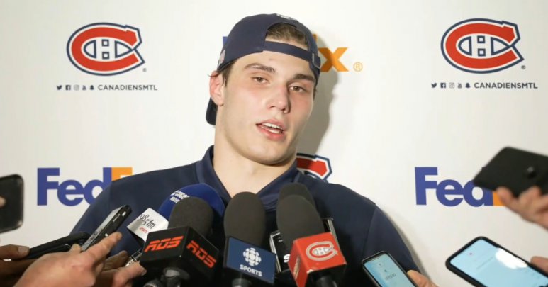 Will Juraj Slafkovsky and Justin Barron be back next game?
