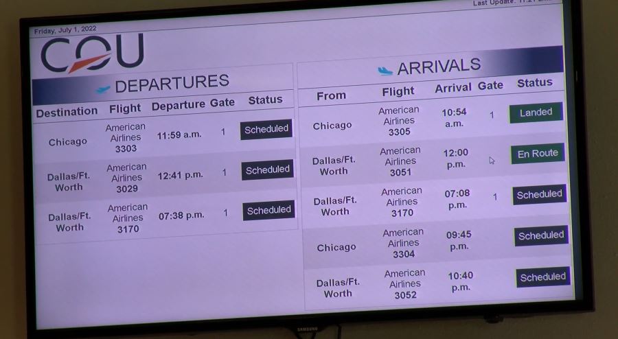 Have you used Columbia Regional Airport?