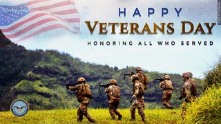 Will you be honoring a veteran today?