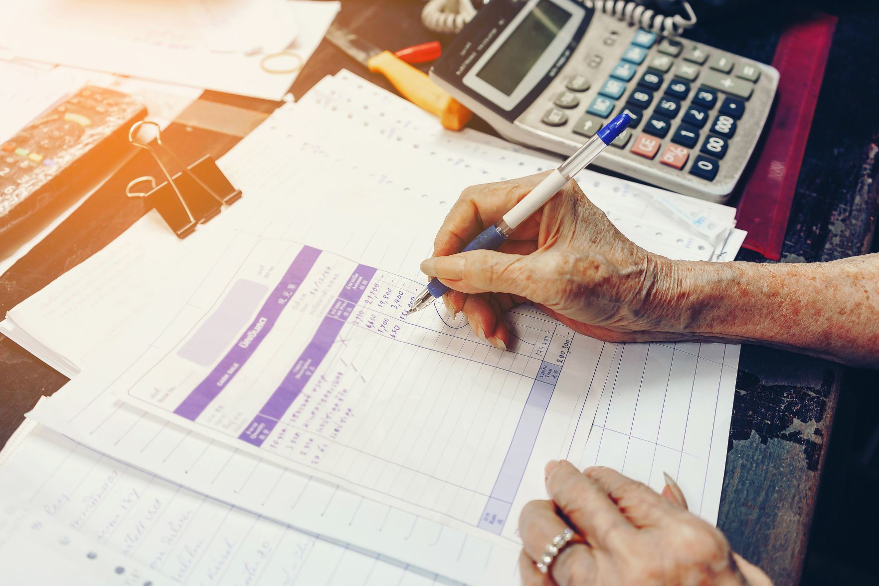 In your financial situation, are you getting ahead or falling behind?