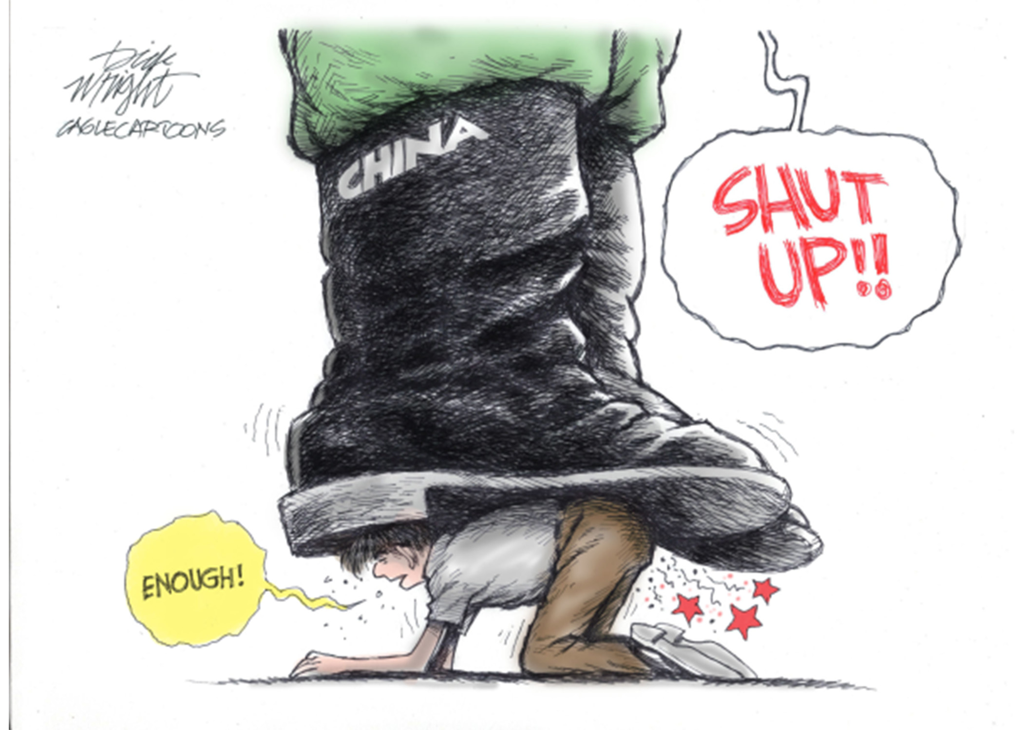 Do you think protesters in China have any chance of changing that country's zero-COVID policy?
