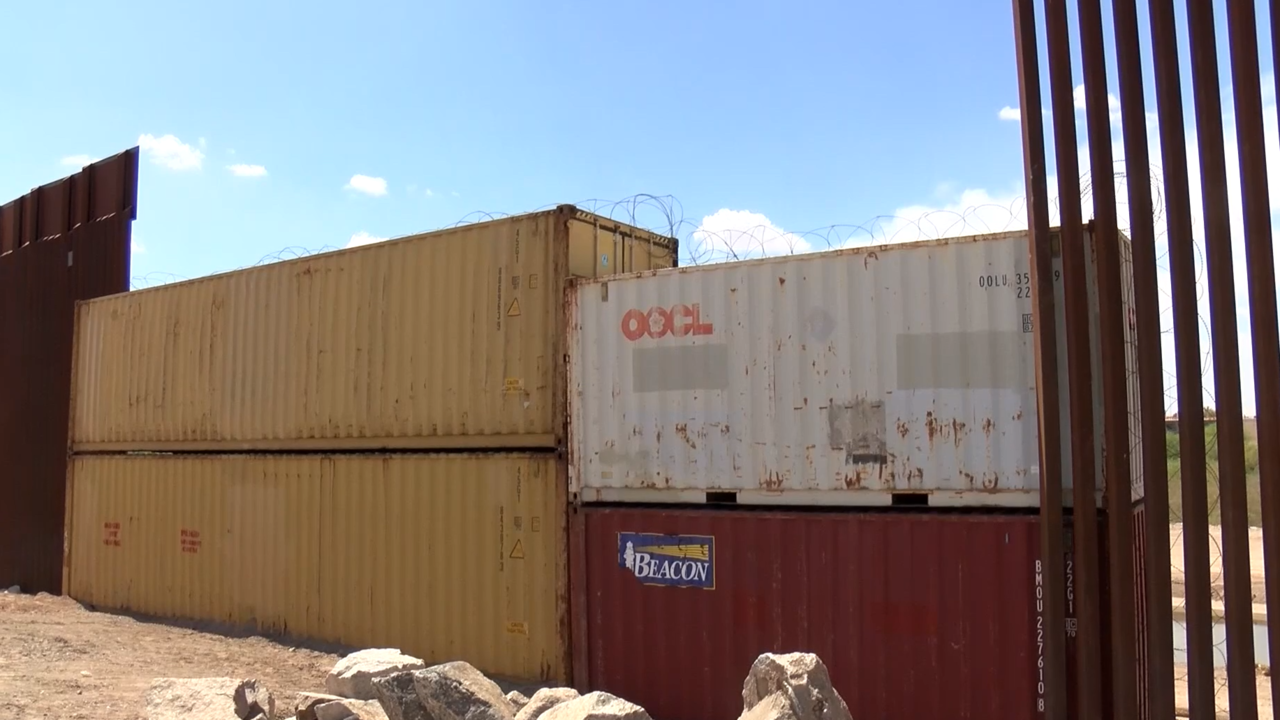 Do you agree with the removal of the shipping containers?