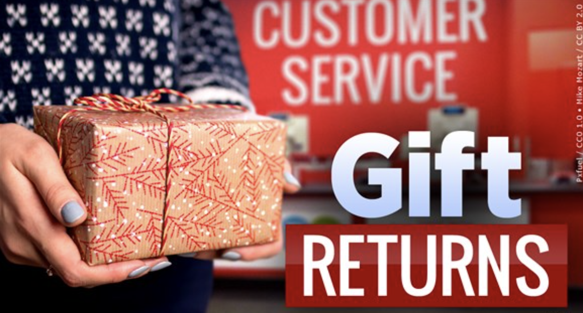 Do you plan to return any Christmas gifts?