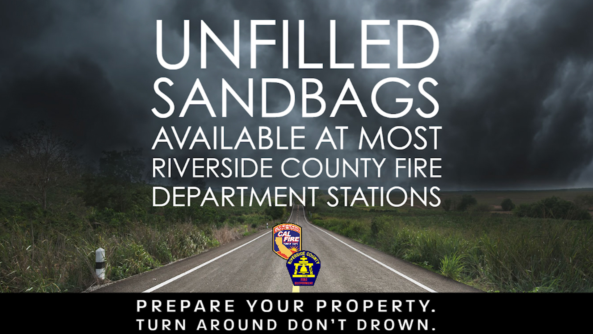 Are you prepared in case of flooding?