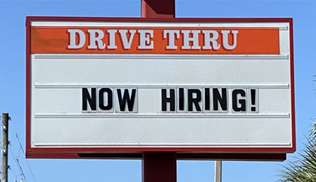 Has your business been faring better at hiring lately? 