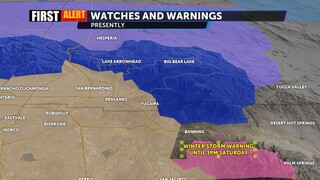 There's a blizzard warning in SoCal! 
Wintry weather: love it or hate it? 