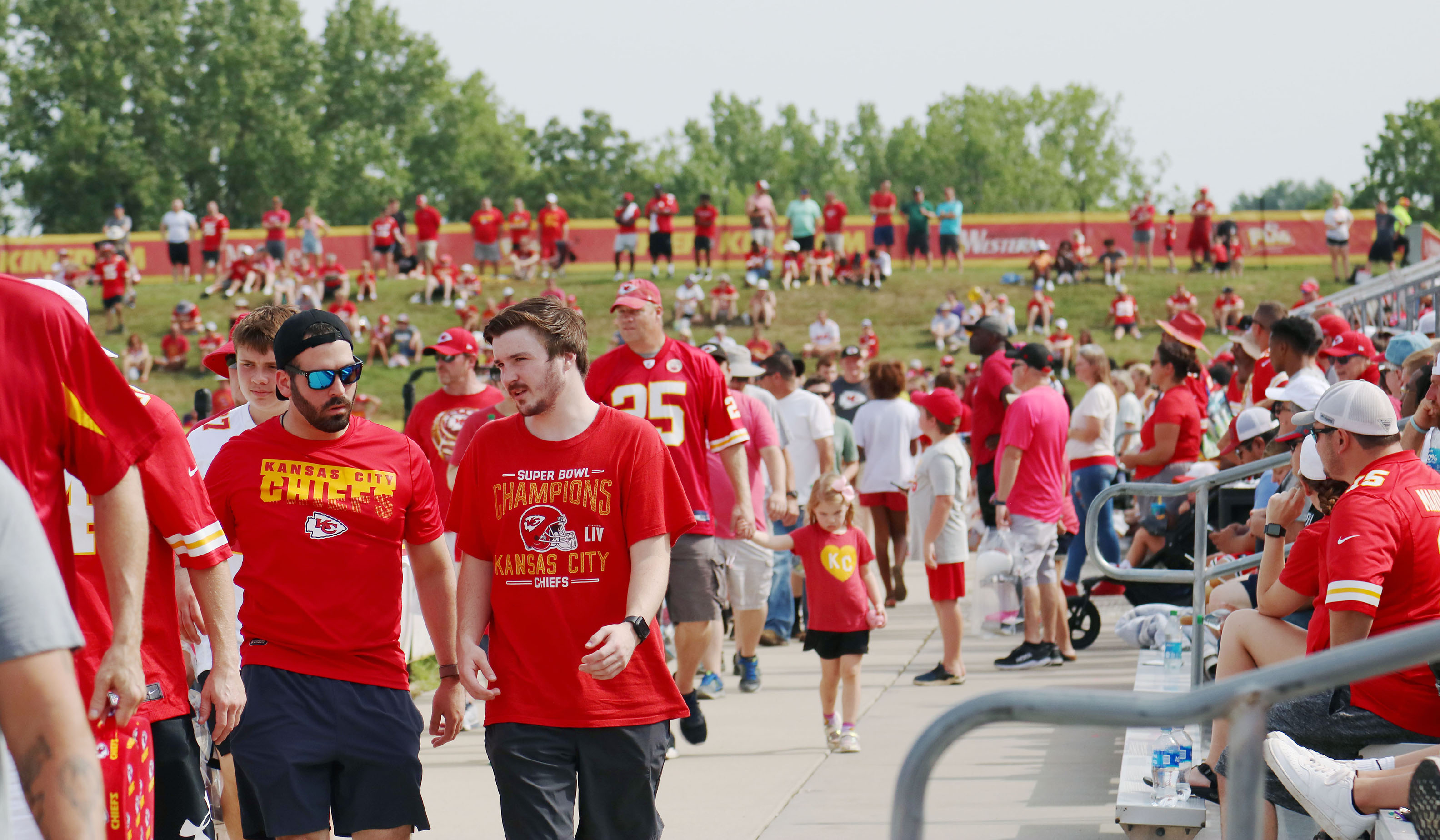 Do you plan to attend Chiefs training camp to watch the Super Bowl champions? 