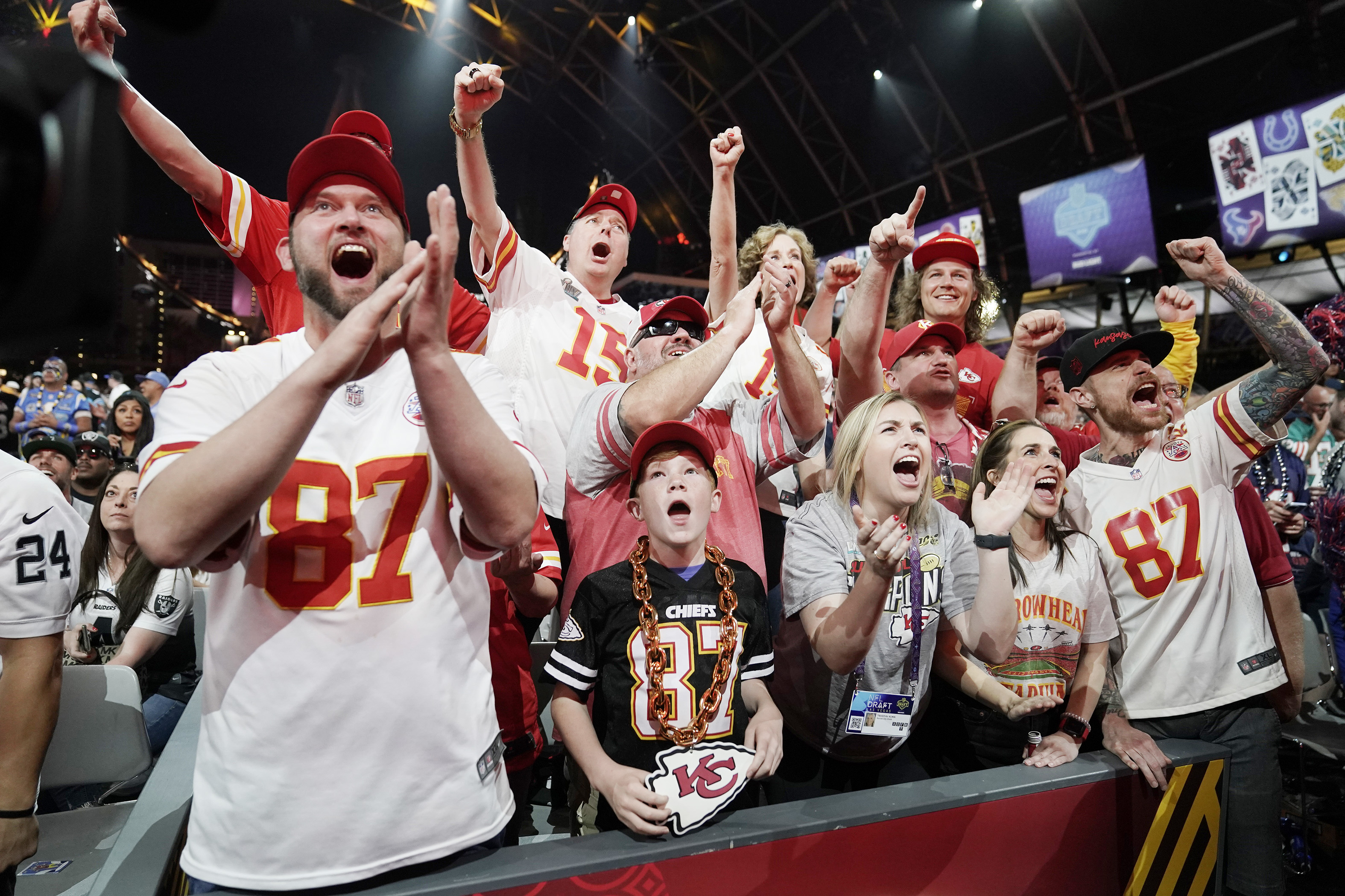 Do you plan to attend the NFL draft in Kansas City next week? 