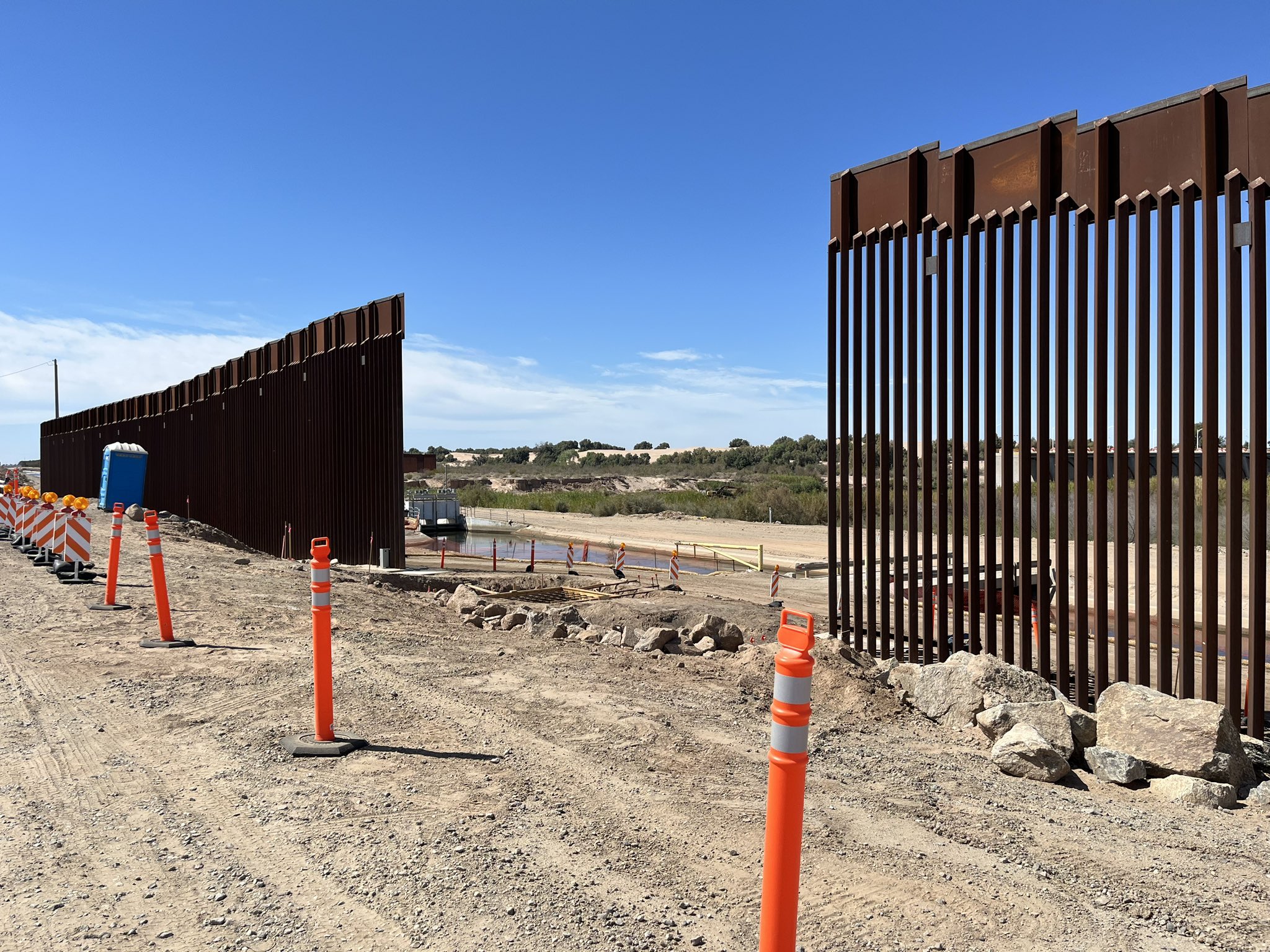 Do you think the federal government will completely fill in Yuma's border gaps by June?