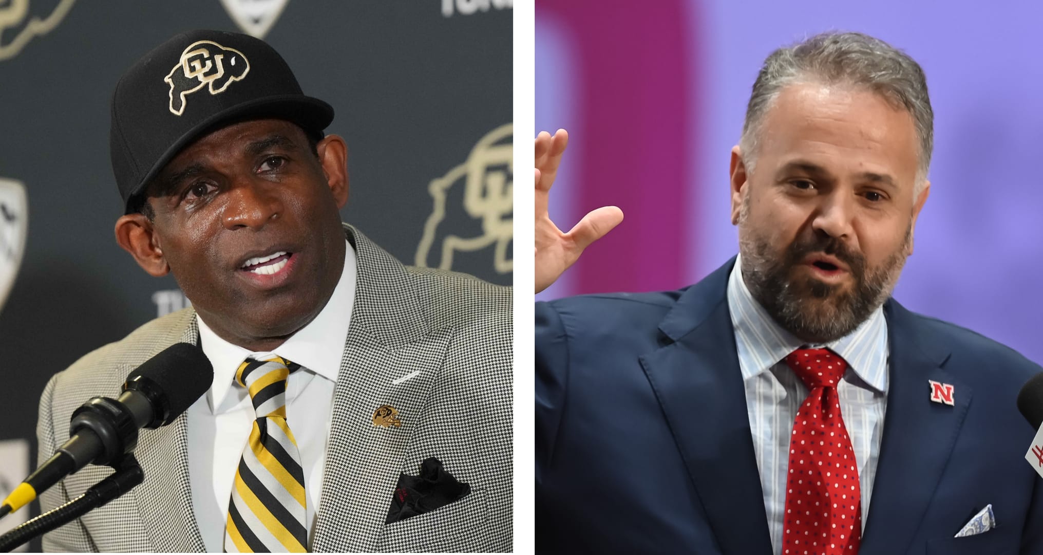 Who will have more wins in his first season at his new school, Deion Sanders or Matt Rhule?