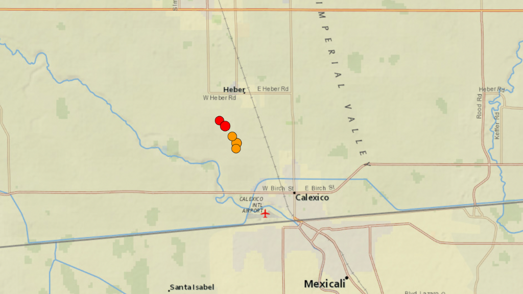 Are you concerned with the latest string of earthquakes locally?