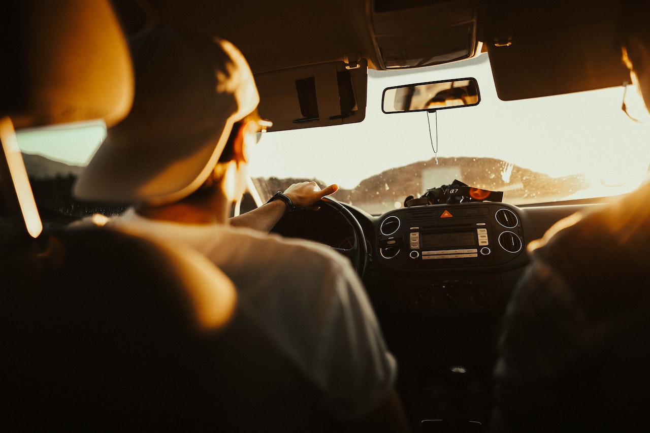 In the car, what do you listen to?
