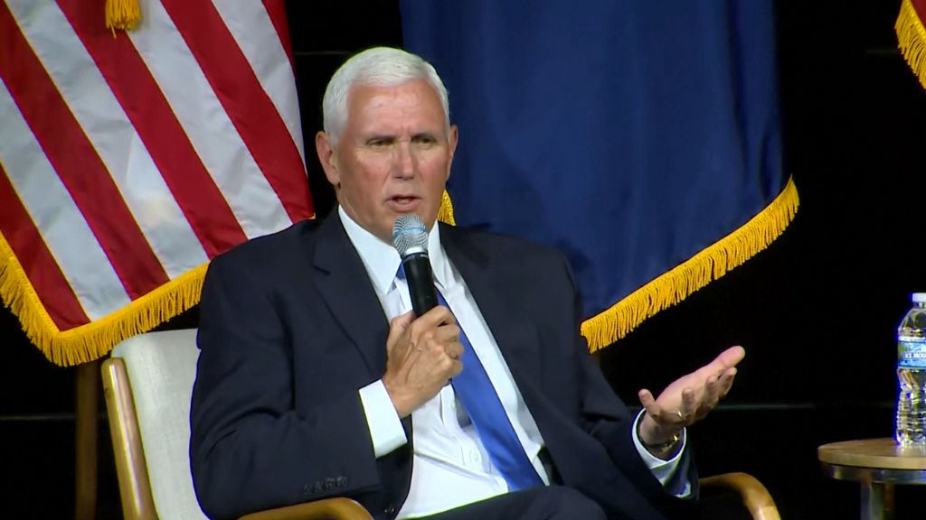 Are you in favor of Mike Pence running as a presidential candidate?